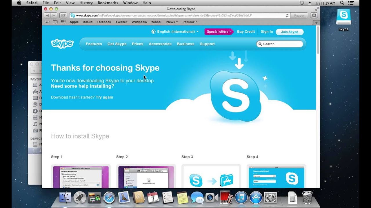 Can you skype on mac